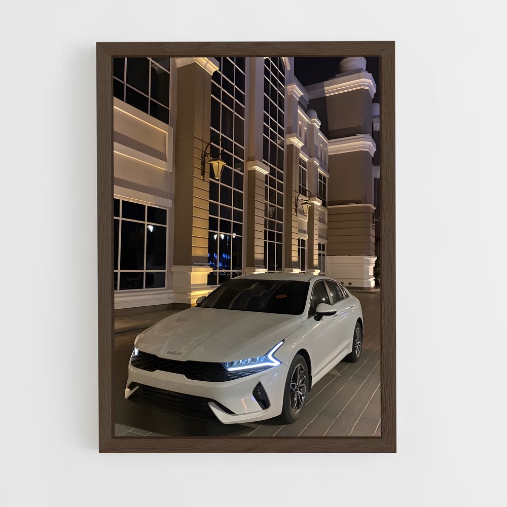 Poster Élégance roues épurées – affiche Kia (vue 5)